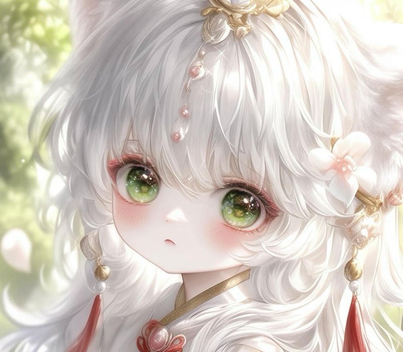 Ảnh anime cute nhân vật anime nhỏ nhắn đáng yêu