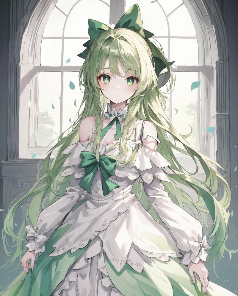 Ảnh anime nữ nhân vật nữ anime với đôi mắt nổi bật