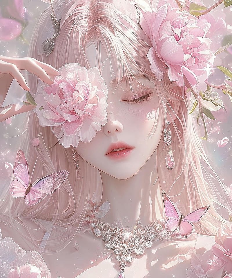 Ảnh anime nữ nhân vật nữ anime với đôi mắt to tròn