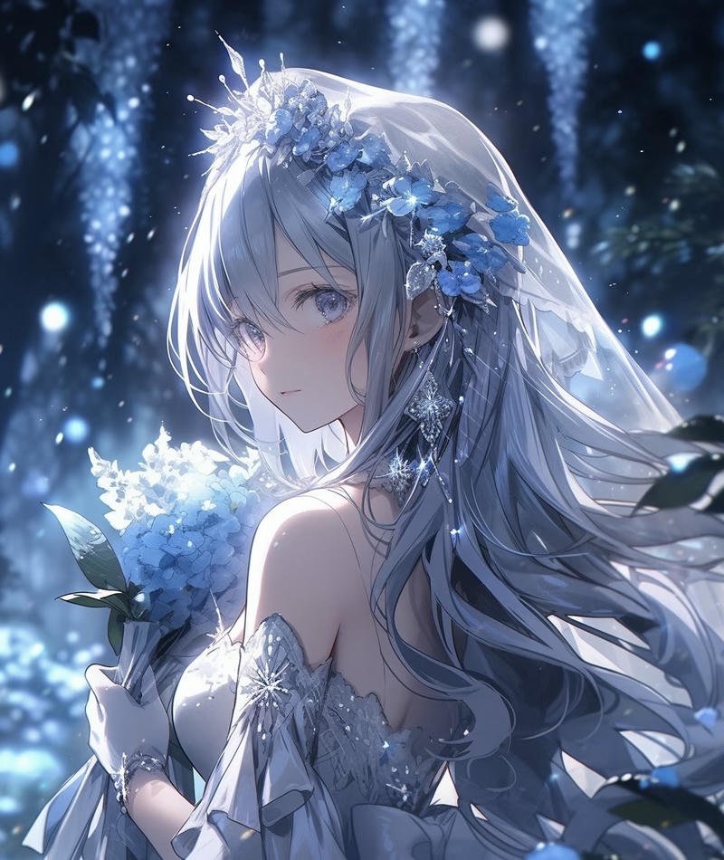 Ảnh anime nữ nhân vật nữ anime với đôi mắt to