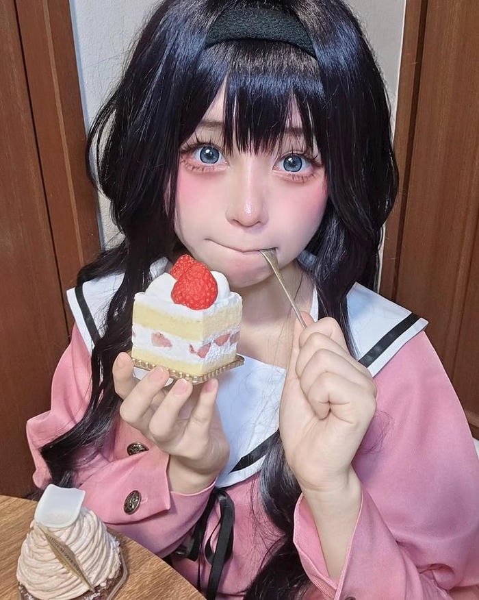 Ảnh cosplay anime nữ tạo dáng phong cách anime