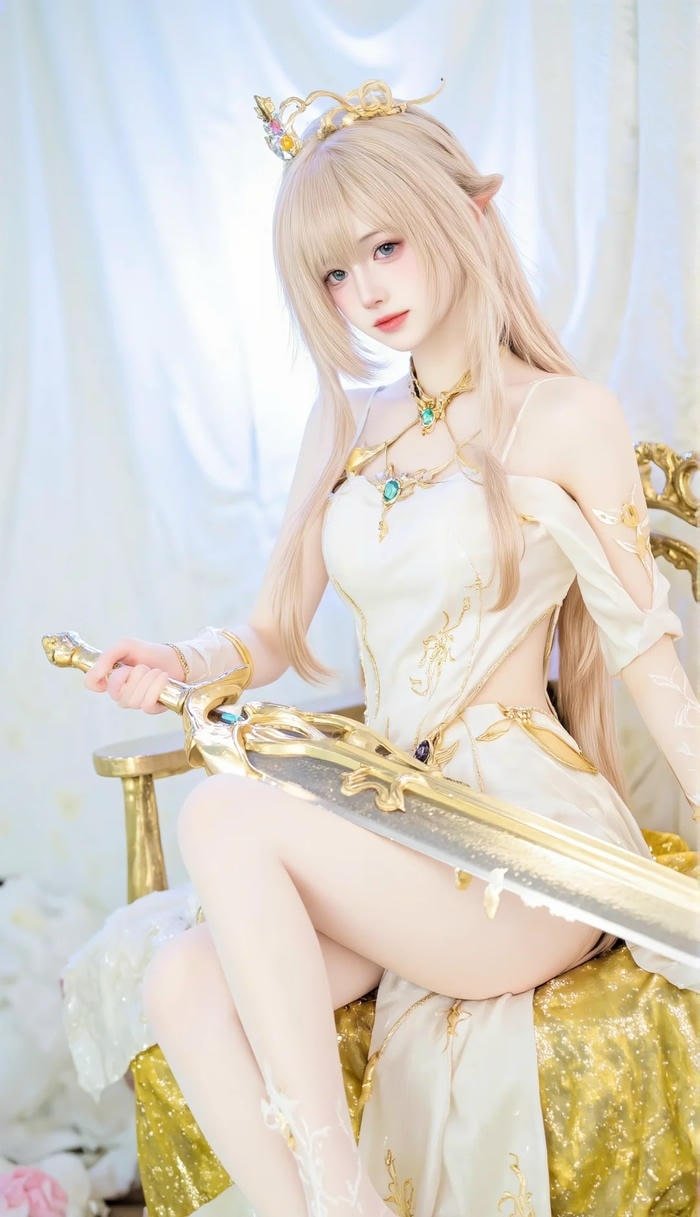 Ảnh cosplay anime nữ với outfit nhân vật anime