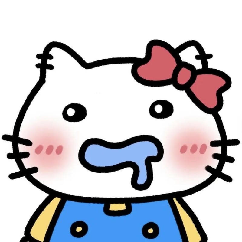 Ảnh ghép Hello Kitty bựa meme theo xu hướng mạng