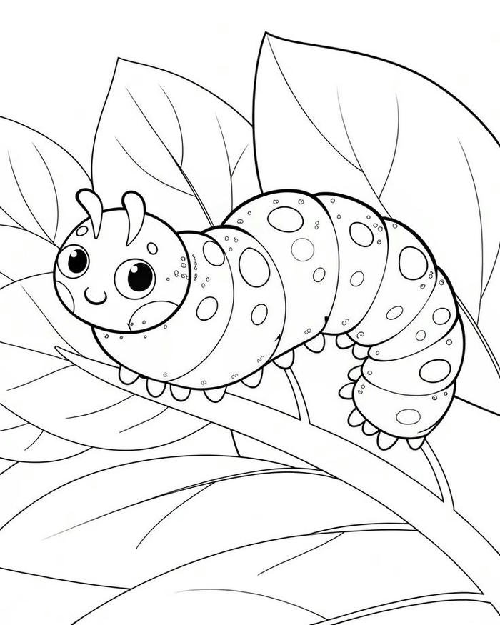 Ảnh minh họa con sâu dùng cho tập tô