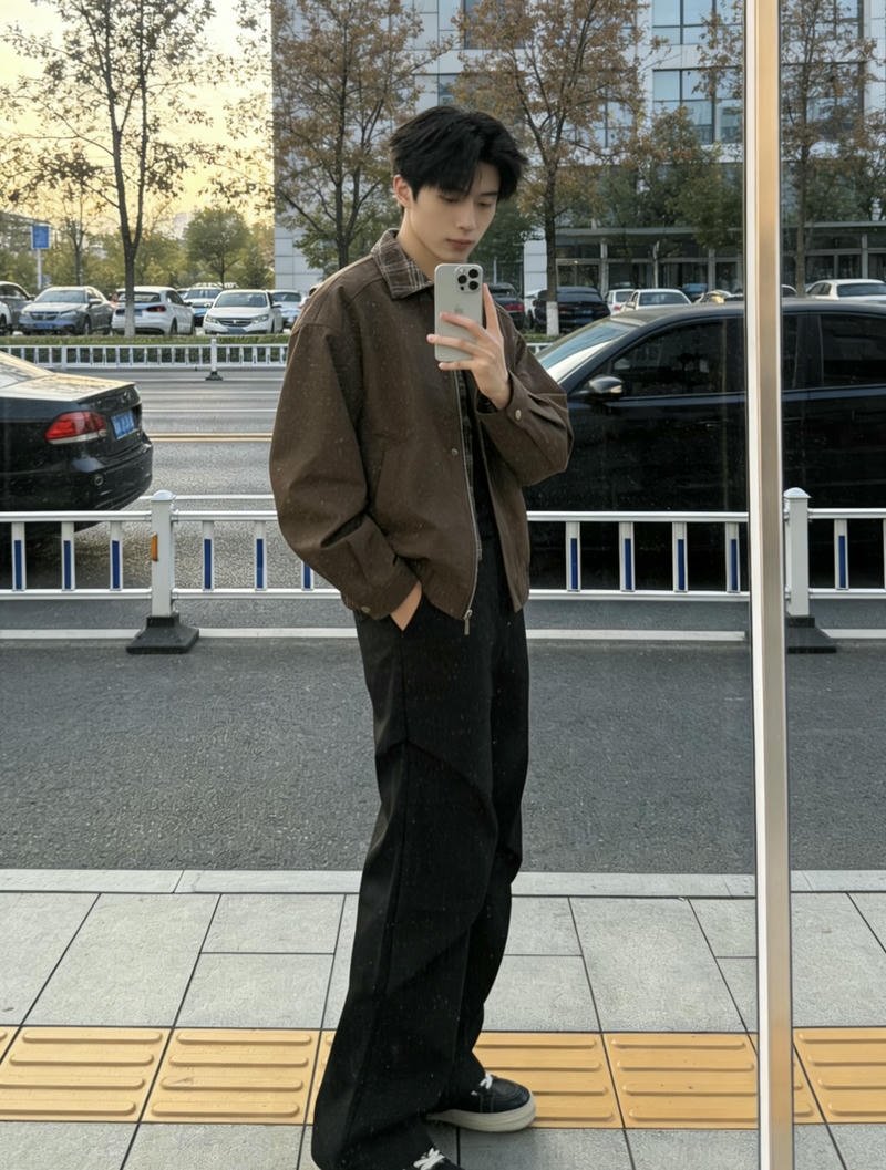 Ảnh trai Trung Quốc gương mặt đẹp trên đường