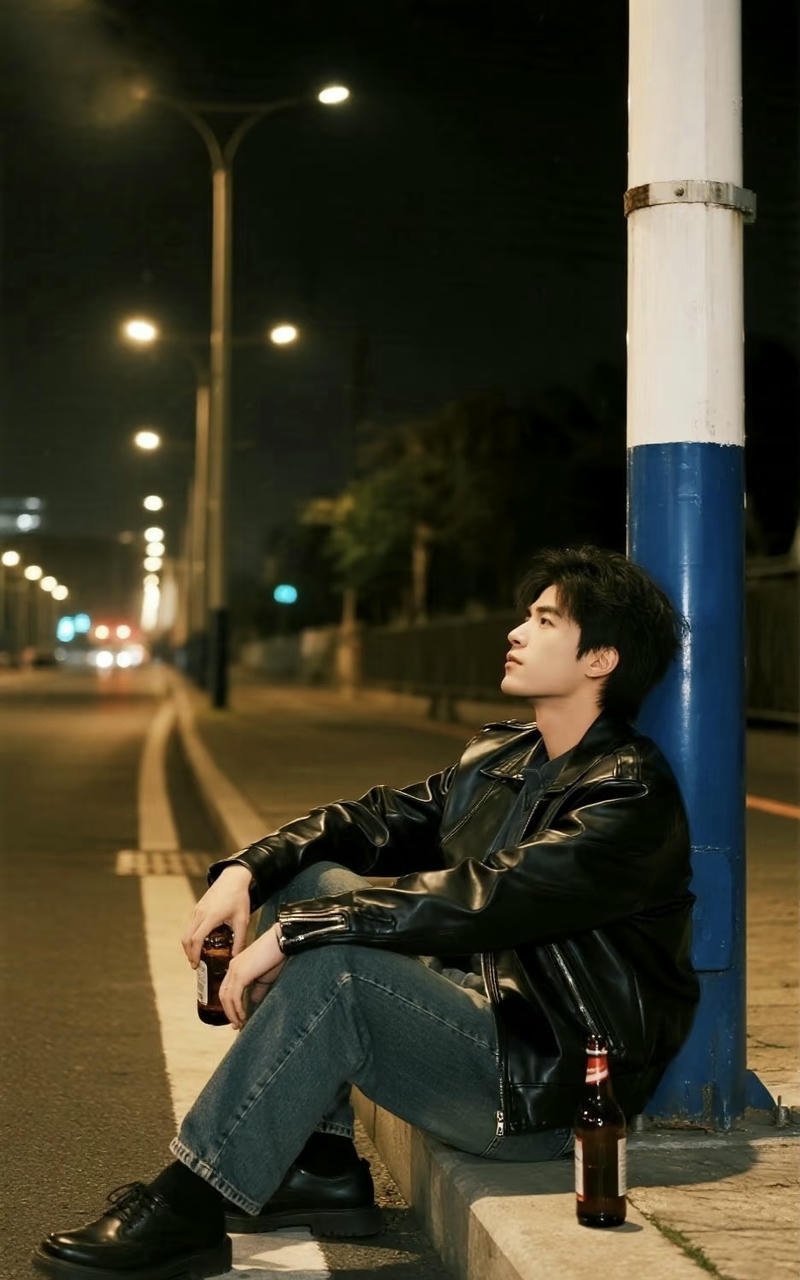 Anime sad boy lạnh lùng tông tối cô đơn aesthetic