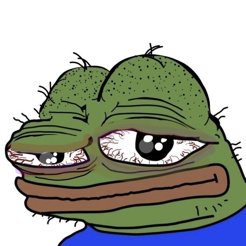 Biểu cảm ếch xanh bựa khiến người xem bật cười