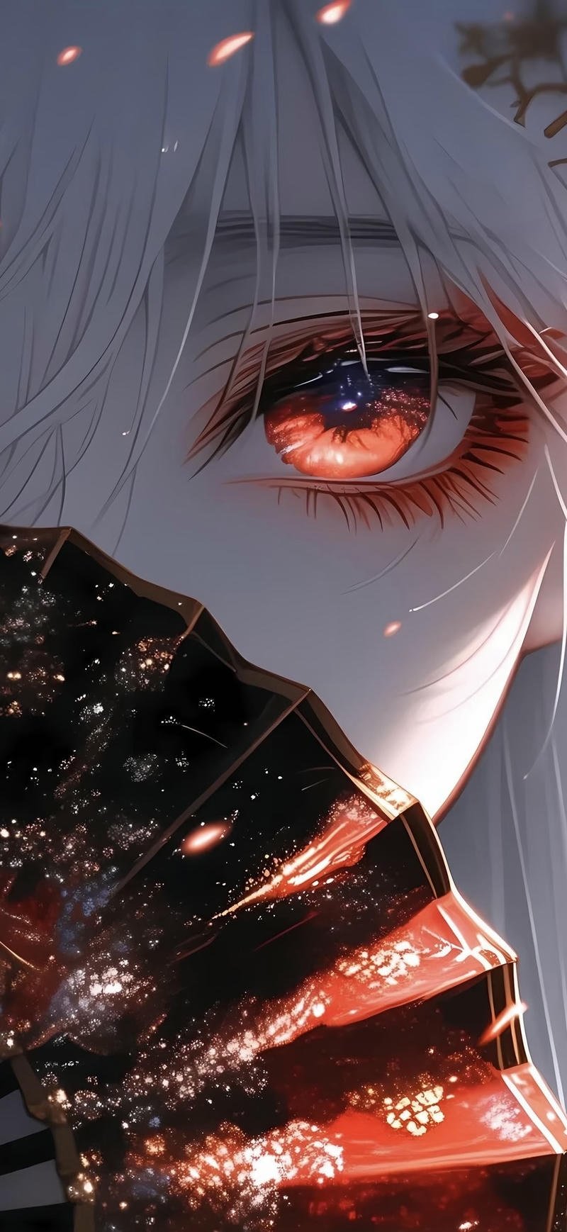 Bức hình nhân vật anime phong cách bí ẩn ảnh anime hiếm đẹp