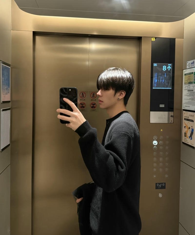 Bức hình trai đẹp Trung Quốc gương mặt điển trai