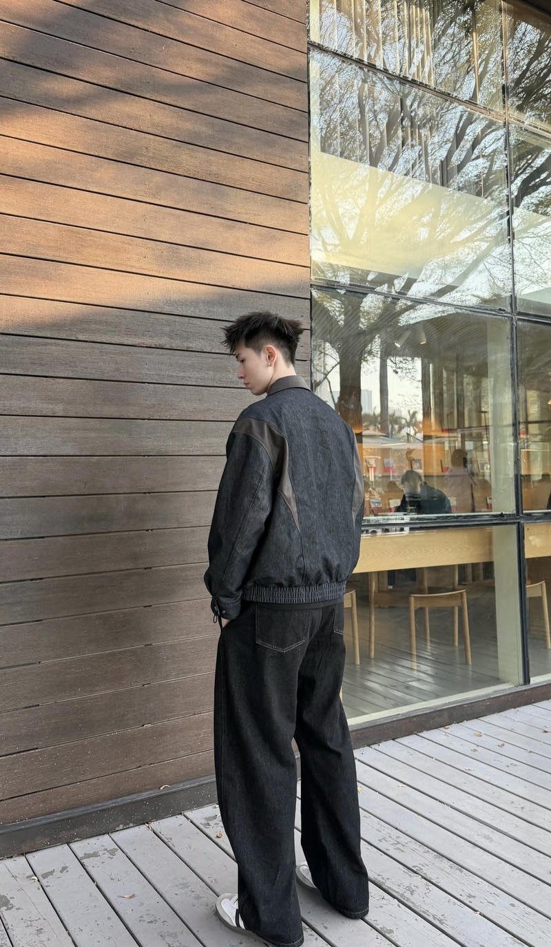 Bức hình trai đẹp Trung Quốc thả dáng cực chất