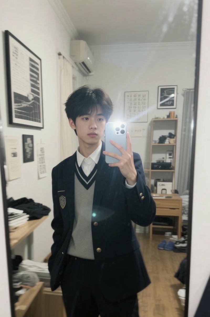 Chàng trai nhẹ nhàng trong ảnh trai đẹp 2k8