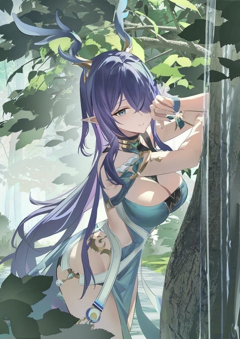 Cô gái anime phong cách kawaii với vóc dáng nổi bật