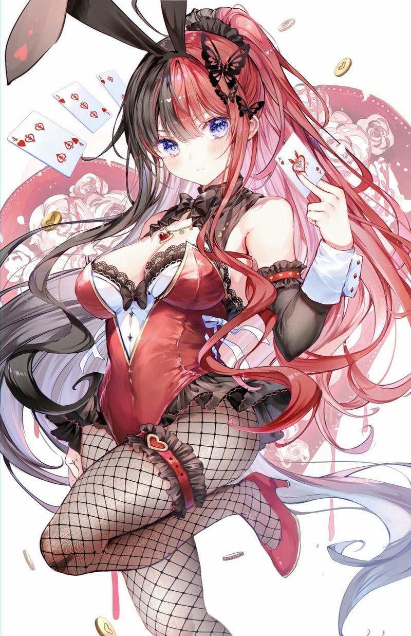 Cô gái manga phong cách quyến rũ với thân hình nổi bật