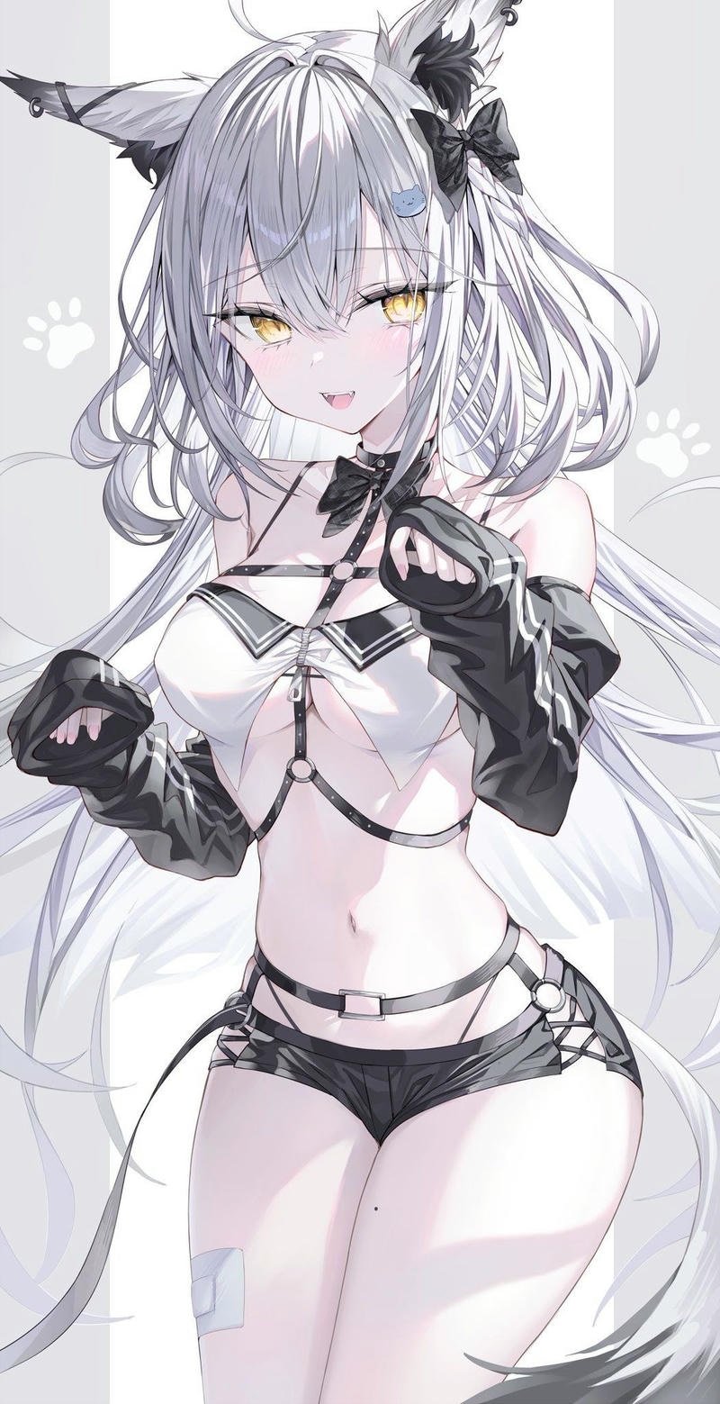 Cô nàng anime tạo dáng đáng yêu trong ảnh gái anime vú to