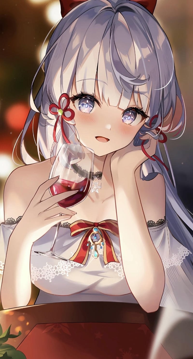 Cô nàng anime với biểu cảm lạnh lùng trong anime con gái