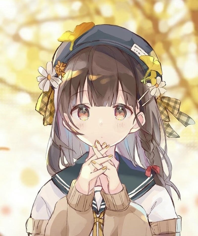 Cô nàng hoạt hình Nhật với ánh mắt cuốn hút trong anime con gái