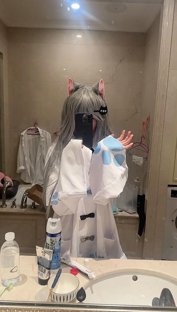 Concept hóa thân mèo anime outfit dễ thương