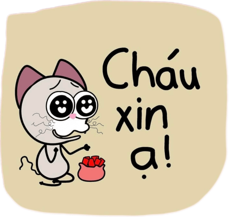 Cử chỉ quá lố khiến sticker messenger bựa cực kỳ hài hước