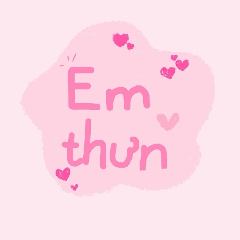 Dòng chữ tinh nghịch cùng chữ nghệ thuật đáng yêu