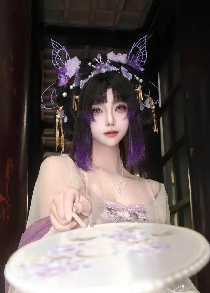 Gái xinh cosplay trong concept fantasy huyền bí