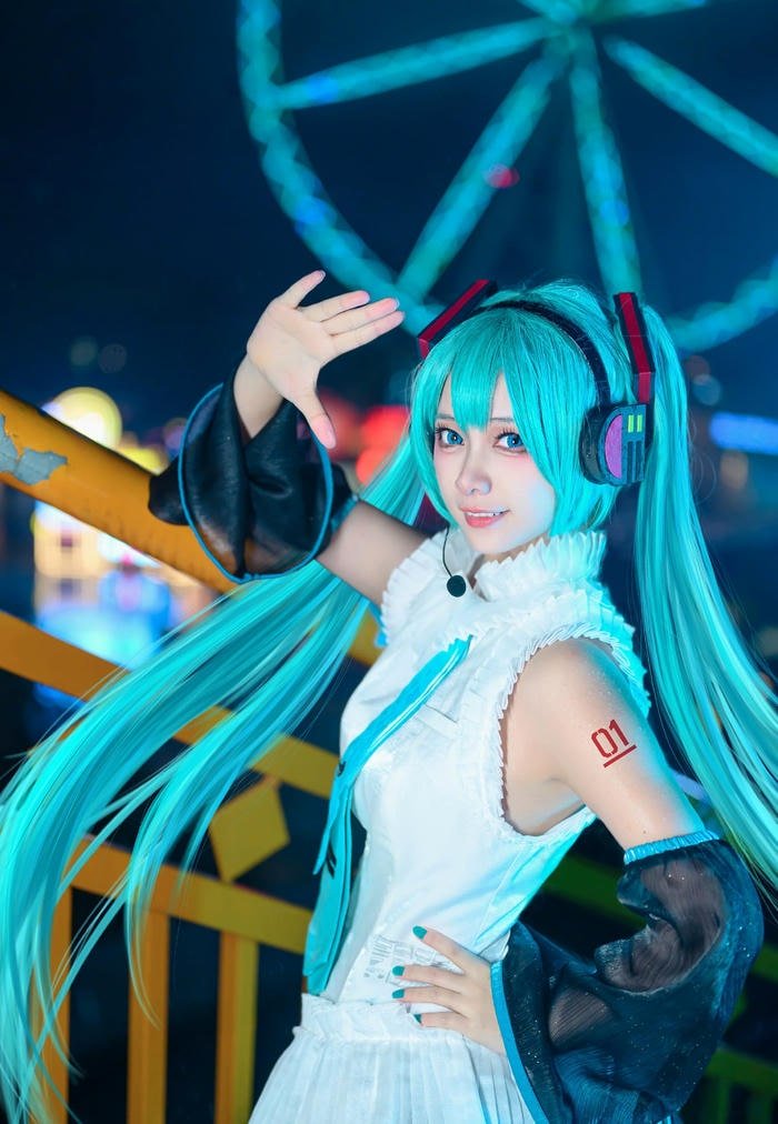 Gái xinh cosplay trong trang phục anime nổi bật