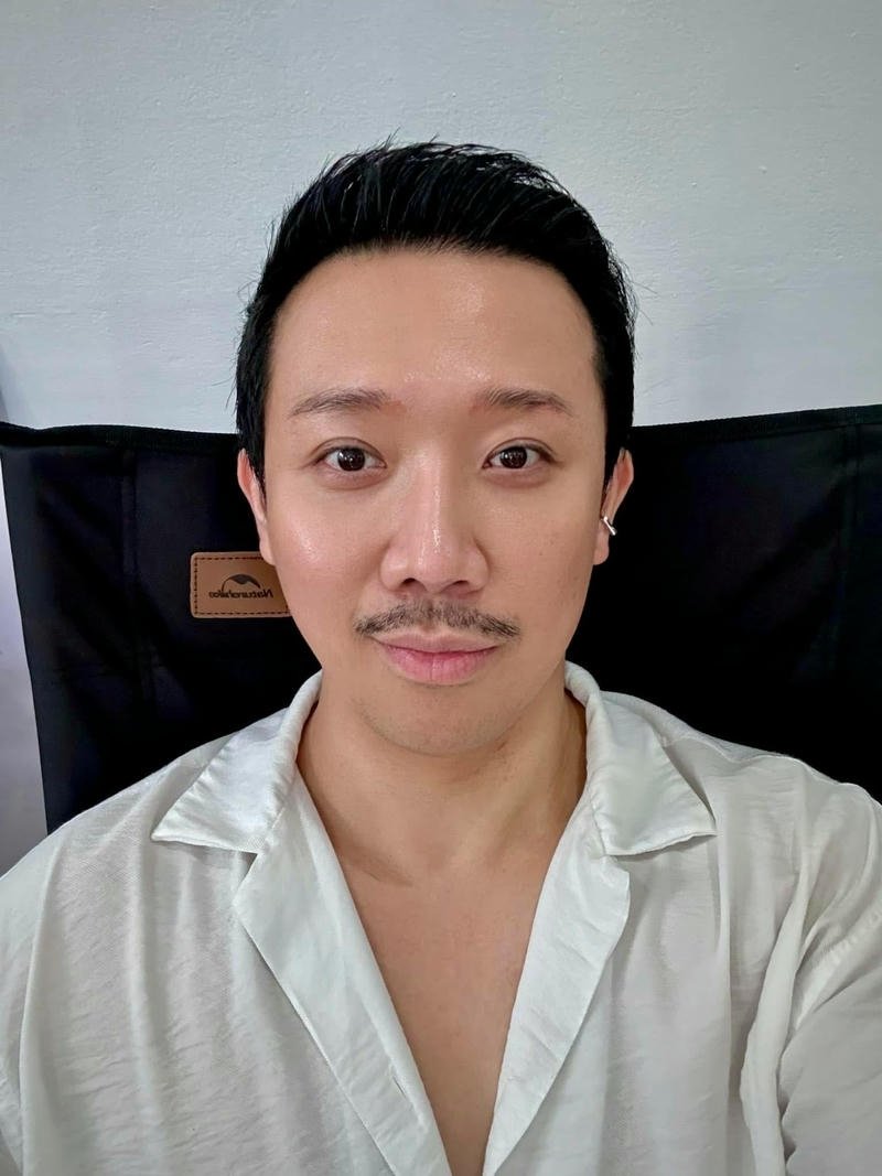 Góc chụp cận mặt rõ nét Trấn Thành đẹp