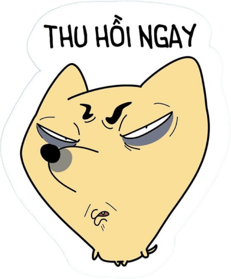 Gương mặt méo xệch gây cười trong sticker messenger bựa