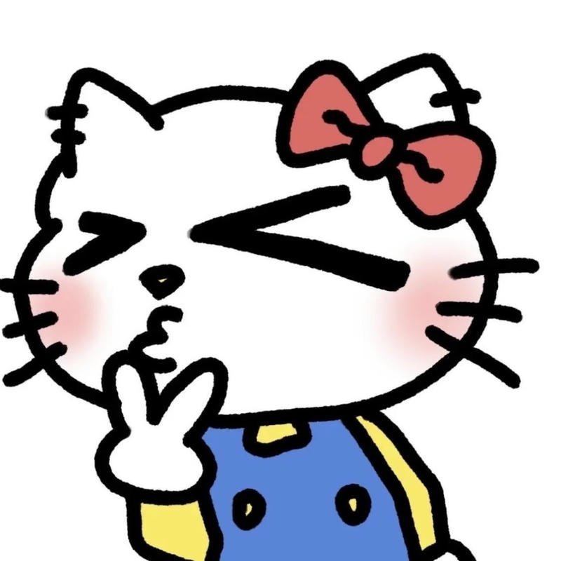 Hello Kitty bựa meme với ánh nhìn đầy mỉa mai