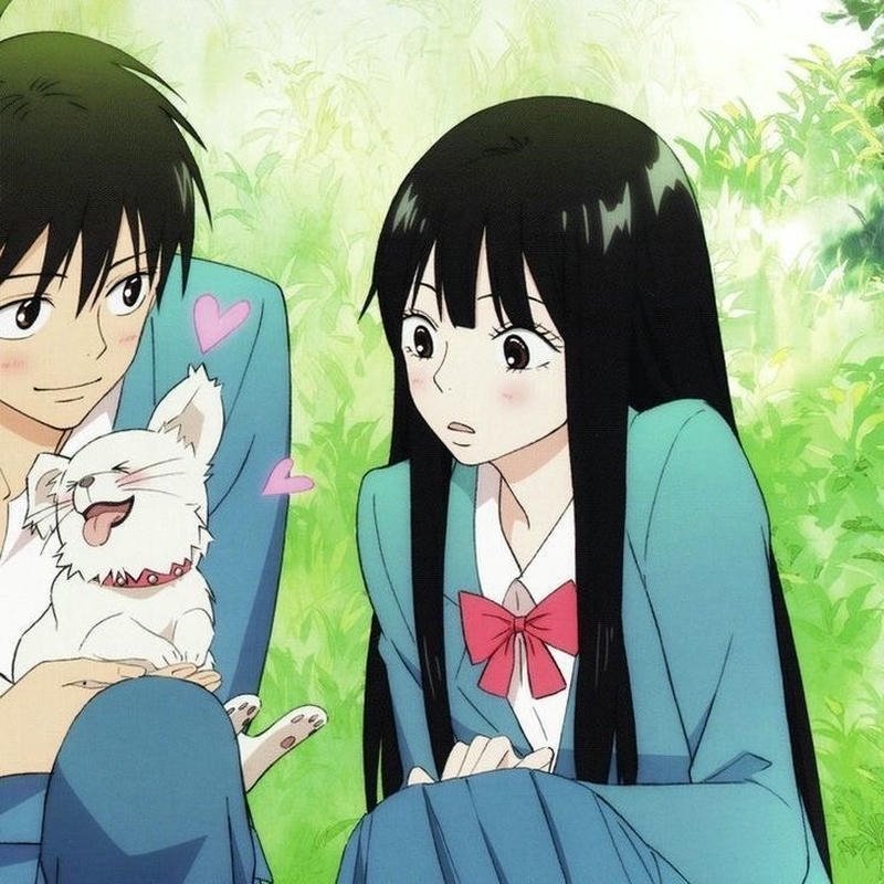 Hình ảnh anime cặp đôi đôi nam nữ chung khung hình