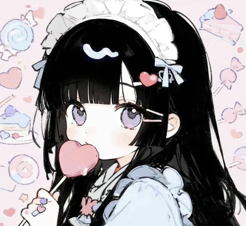 Hình ảnh anime cute nhân vật nữ anime đáng yêu