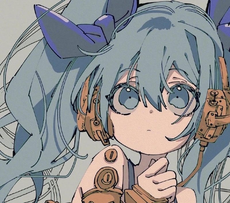 Hình ảnh anime cute nhân vật nữ hoạt hình dễ thương