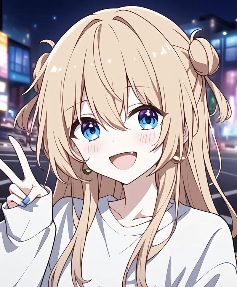 Hình ảnh anime nữ cô gái tóc ngắn với gương mặt xinh