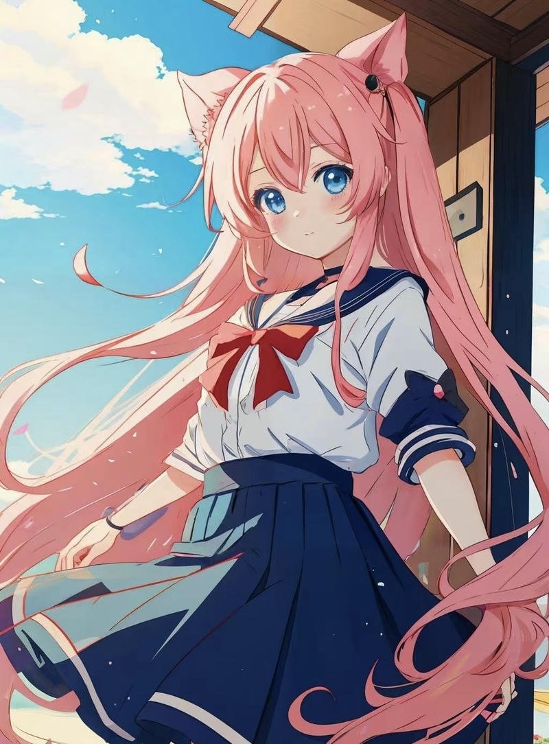 Hình ảnh anime nữ nhân vật nữ anime với ánh mắt sáng