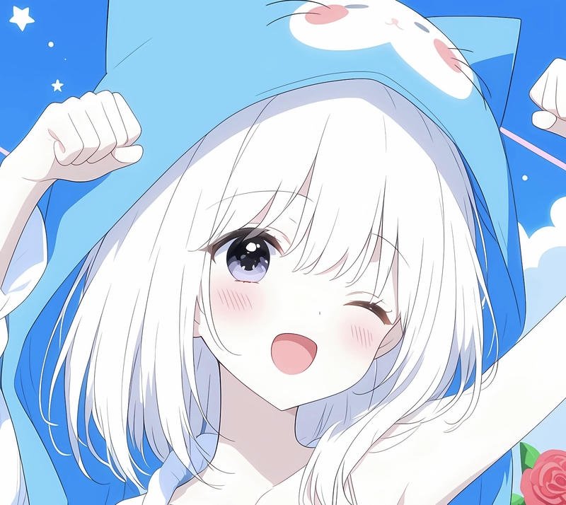 Hình ảnh anime nữ nhân vật nữ với đôi mắt to