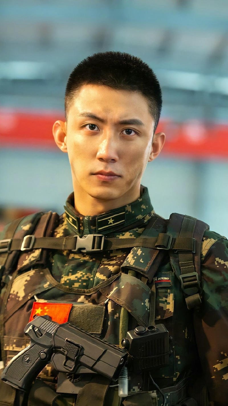 Hình ảnh bộ đội siêu cuốn hút với thần thái mạnh mẽ