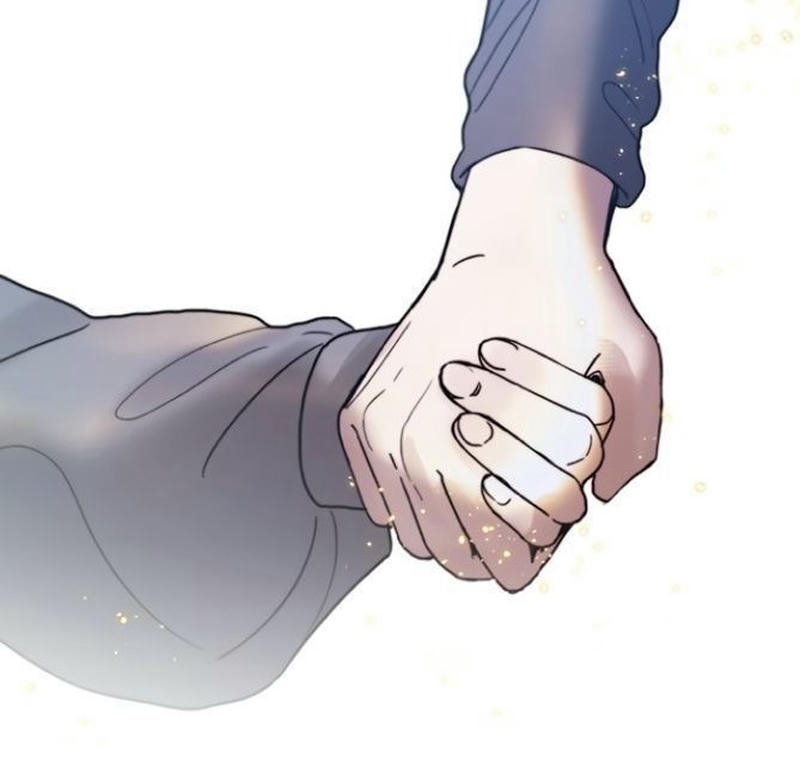 Hình ảnh nắm tay anime hai người giữ tay