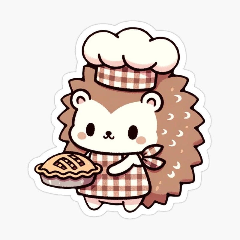 Hình dán gương mặt tròn tươi tắn mang nét sticker cute