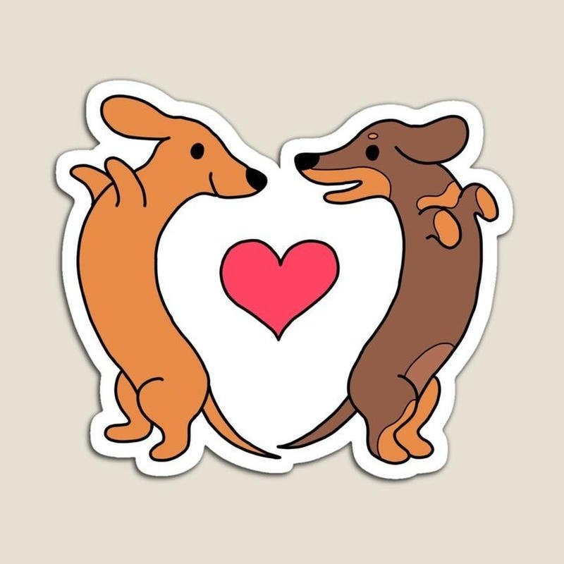 Hình dán nhân vật nhỏ nhắn với dáng vẻ hiền hòa