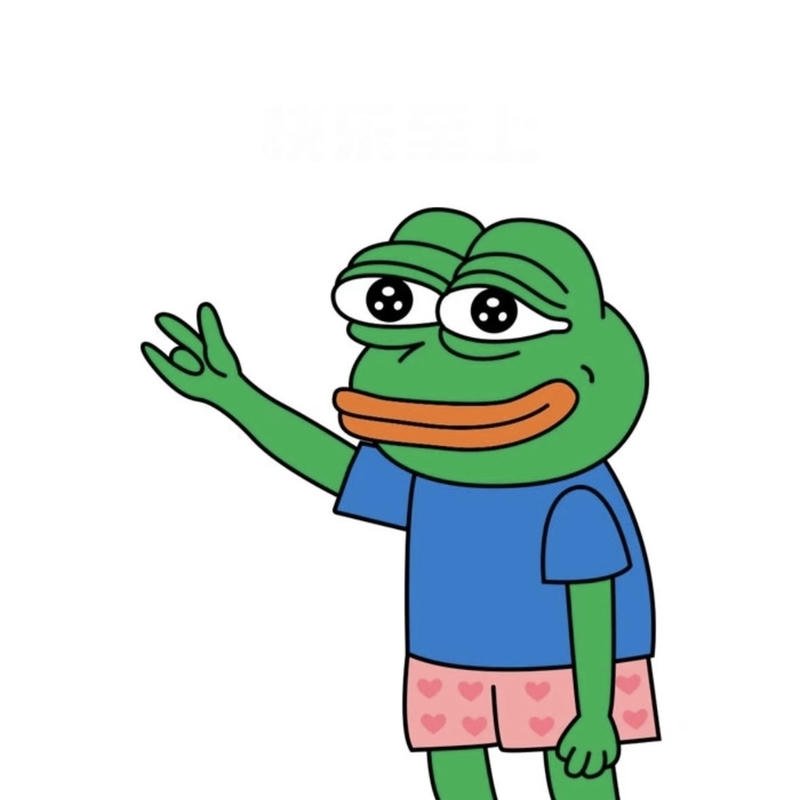 Hình ếch xanh bựa mang biểu cảm siêu khó đỡ