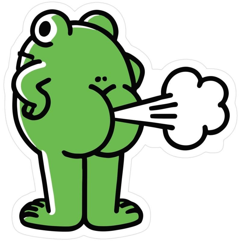 Hình meme ếch xanh bựa nhìn ngáo ngơ cực lầy