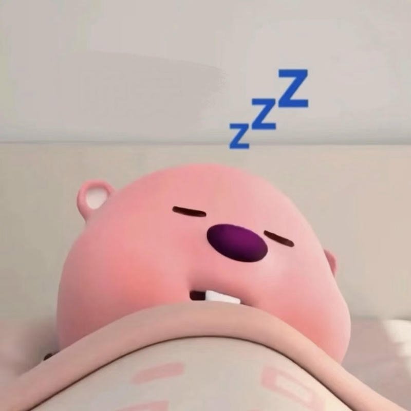 Hình meme ngủ ngon với nét mặt mơ màng dễ chịu