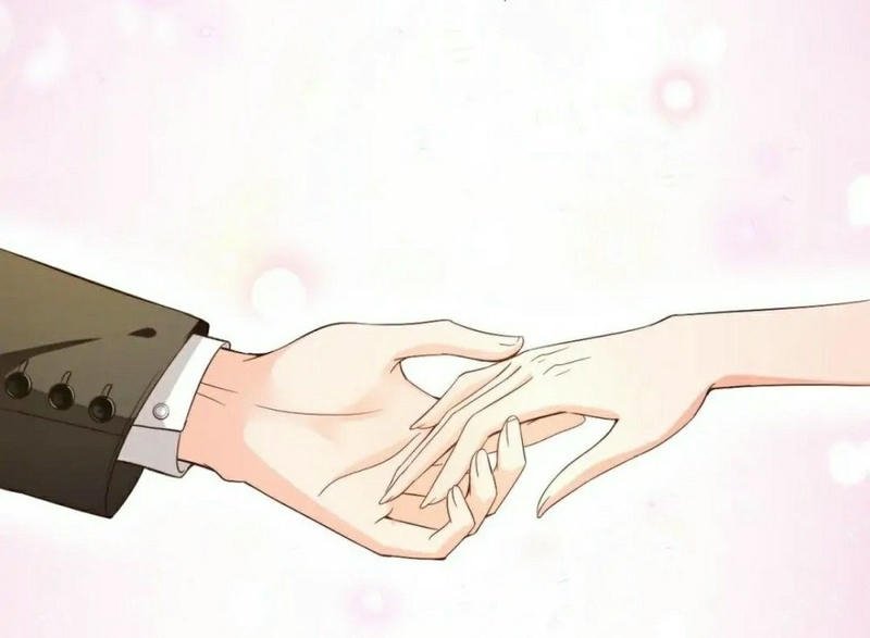 Hình nắm tay anime cặp đôi đan tay