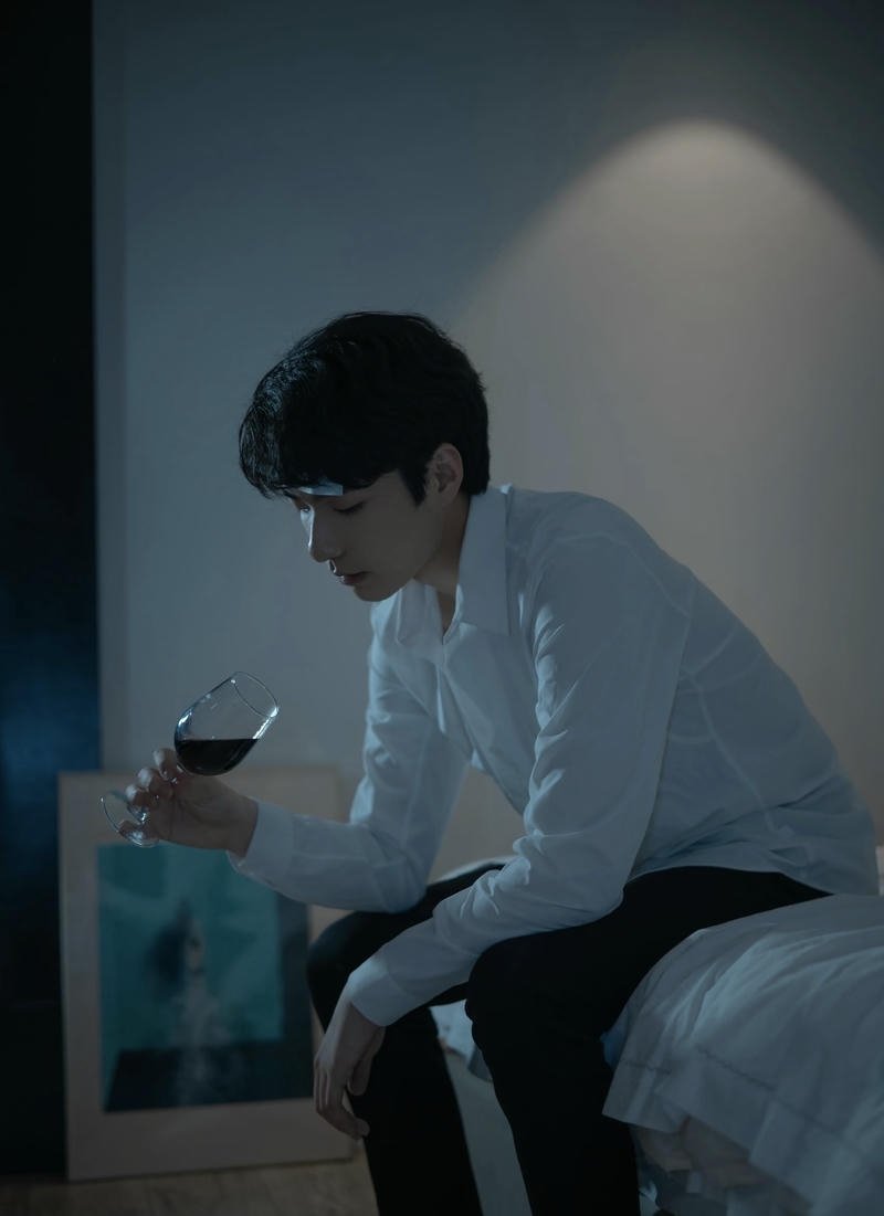 Hình sad boy lạnh lùng anime manly biểu cảm bất cần