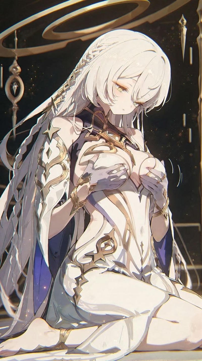 Hình thân thể hấp dẫn trong ảnh gái anime vú to