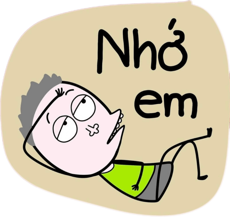 Hình vẽ troll bá đạo xuất hiện trong nhãn dán bựa