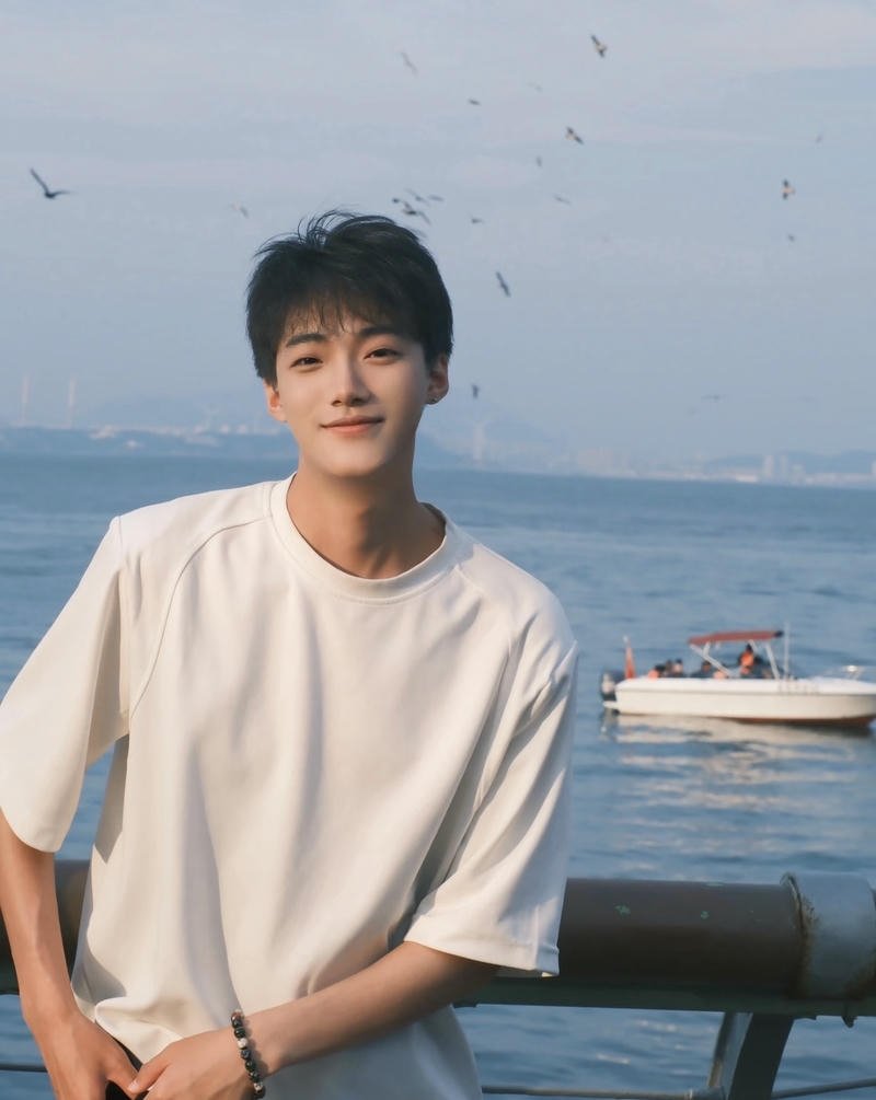 Khoảnh khắc nam sinh ảnh trai đẹp 2k7 với nụ cười tự nhiên