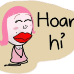 Khuôn mặt nhăn nhó kỳ quặc trong sticker messenger bựa