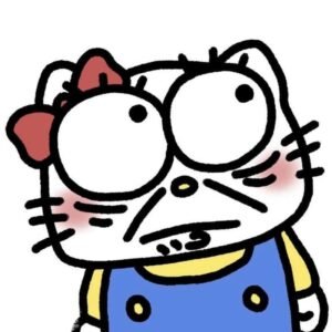 Meme Hello Kitty bựa mang nét hài châm biếm