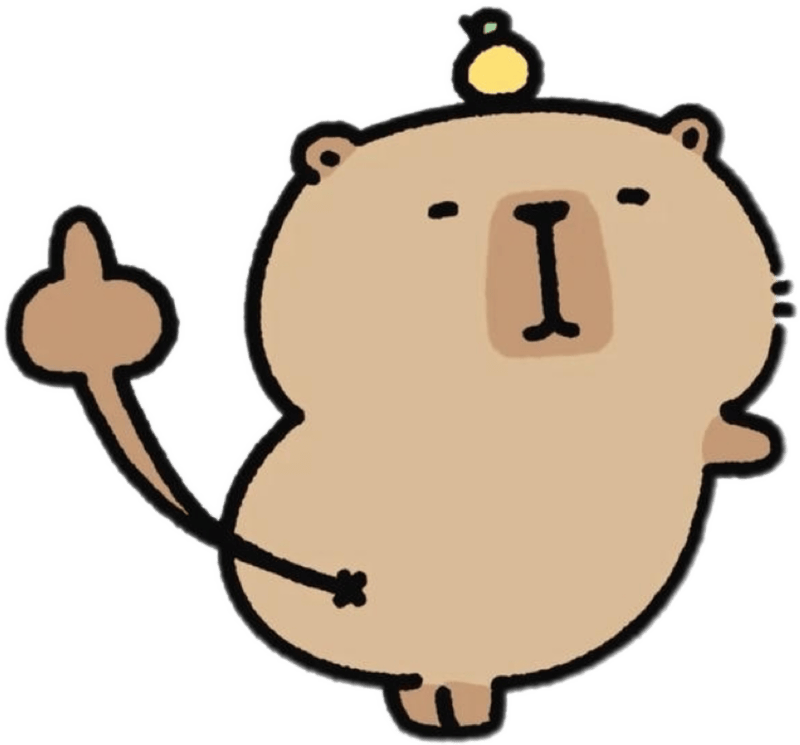 Nét vẽ hoạt hình ngộ nghĩnh tạo nên sticker messenger bựa