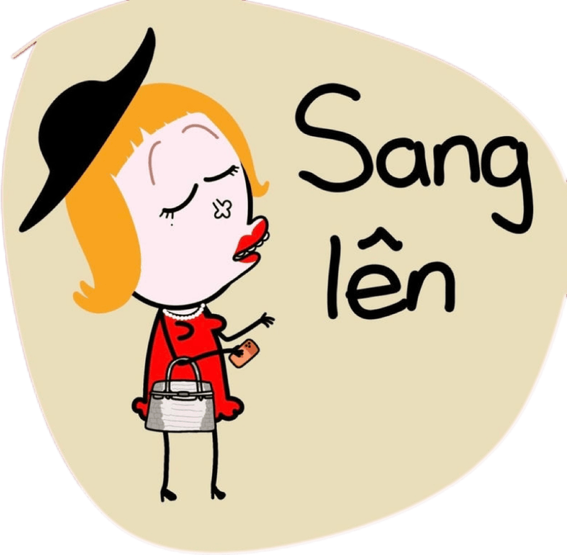 Nhãn dán bựa mang nét hài hước đậm chất troll